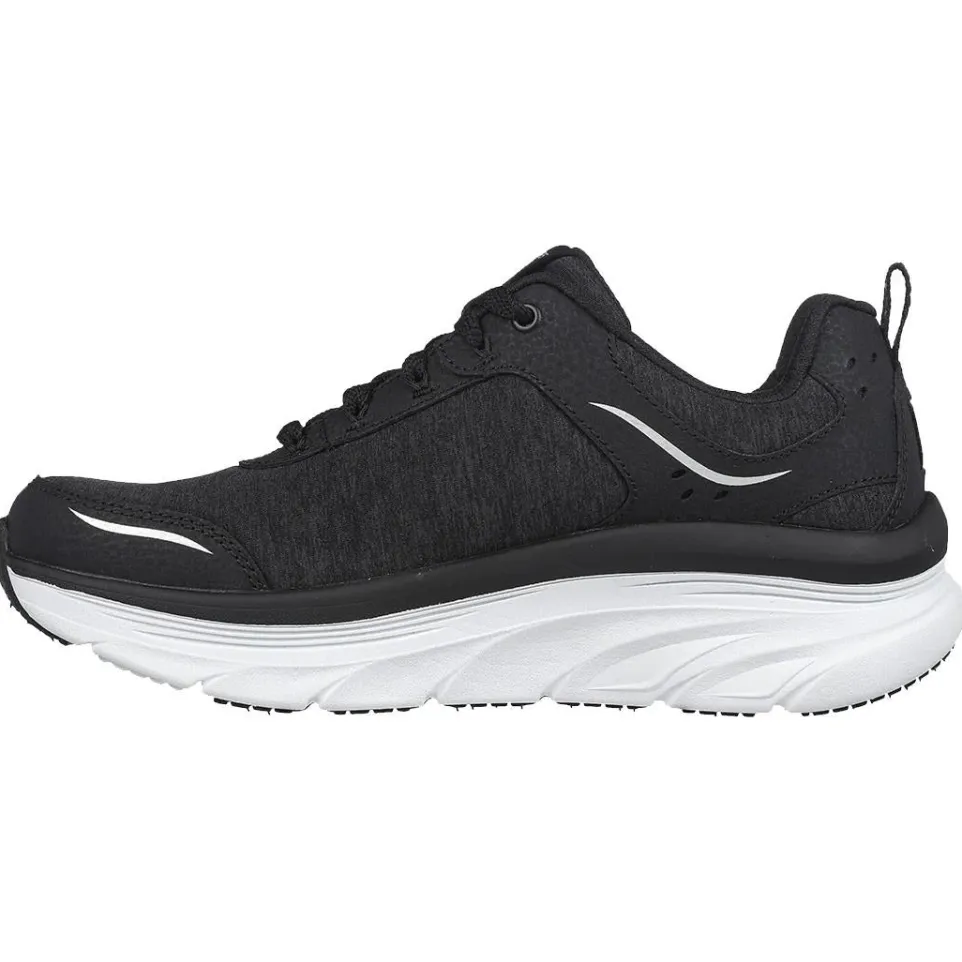 Women's Wide Fit Skechers Relaxed Fit 149336 D'lux Walker Cool Groove Trainers