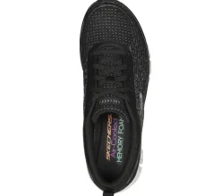 Women's Wide Fit Skechers 104325 Glide Step Sport - Head Start Trainers