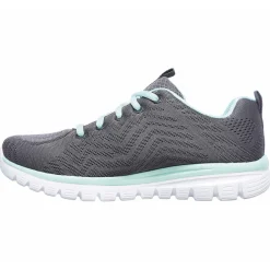 Womens Wide Fit Skechers 12615 Walking Trainers