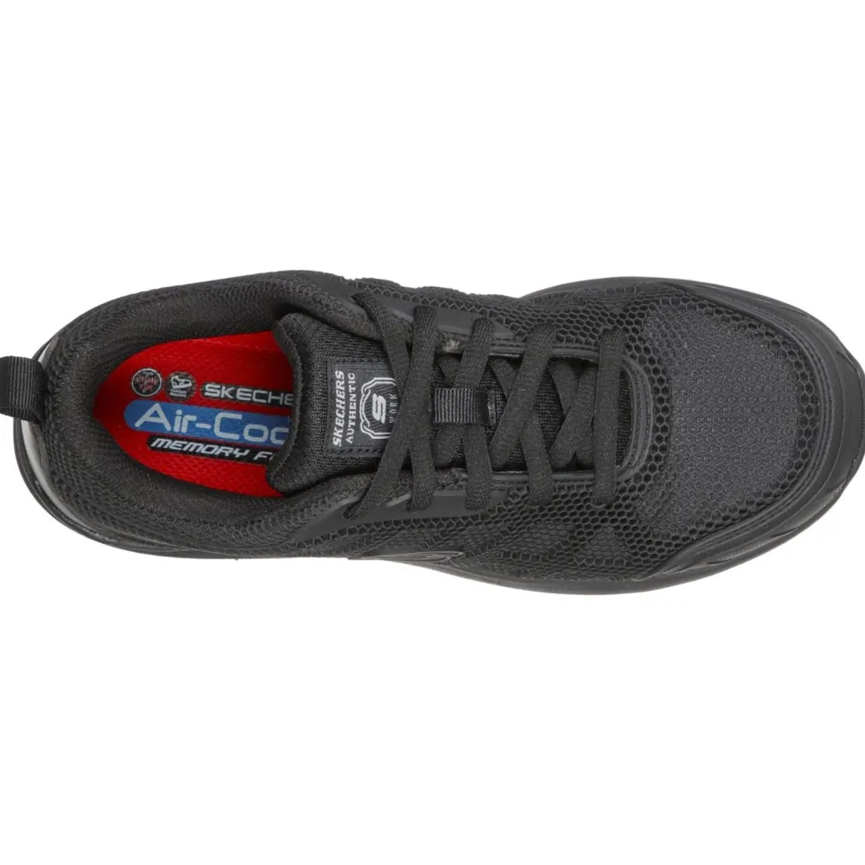Women's Wide Fit Skechers 77289EC Bulklin Ayak Safety Shoes