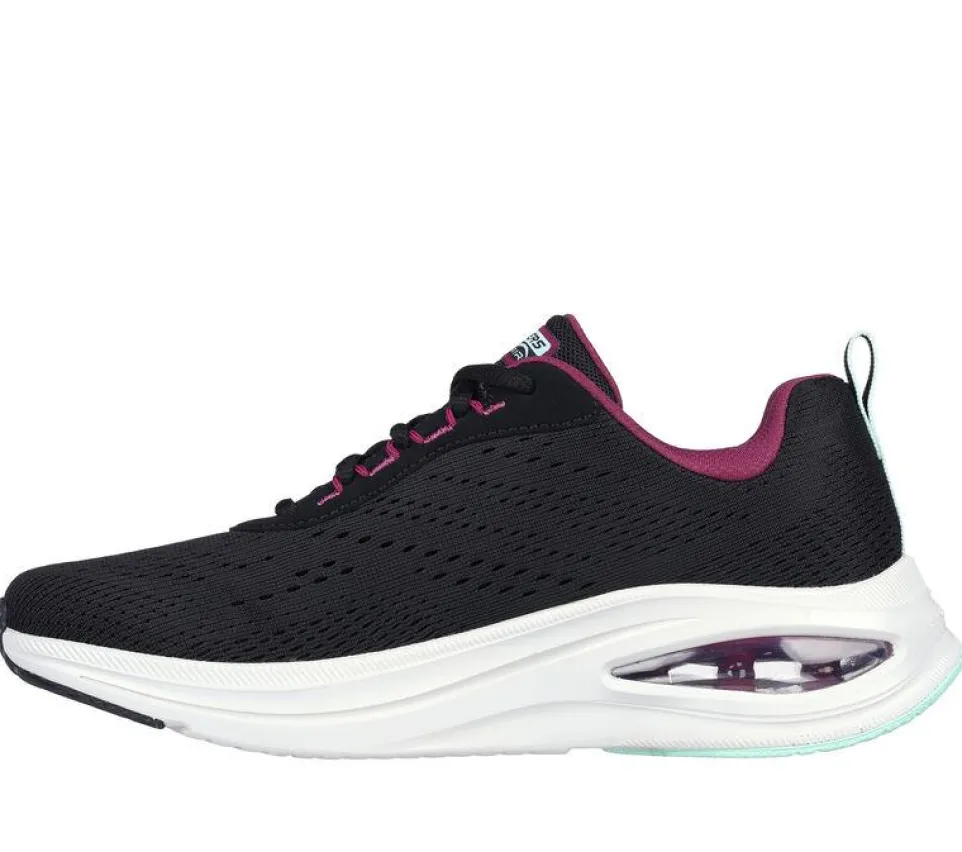 Women's Wide Fit Skechers 150131 Skech Air Meta - Aired Out Trainers