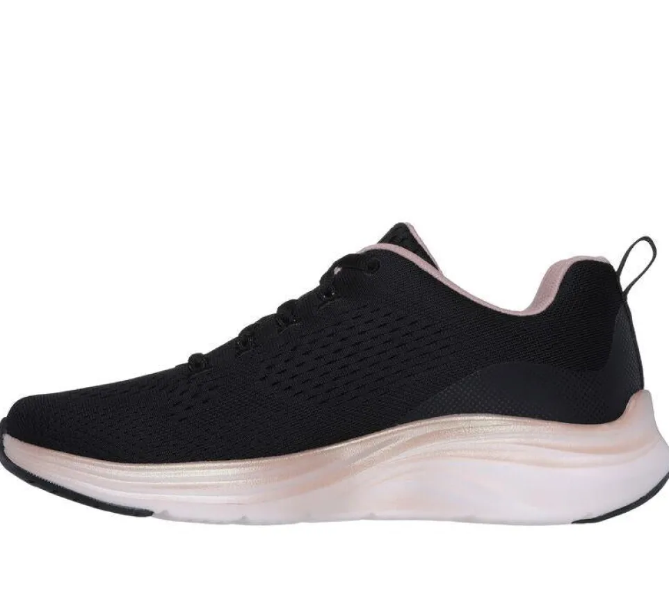 Women's Wide Fit Skechers 150025 Vapor Foam Midnight Glimmer Trainers
