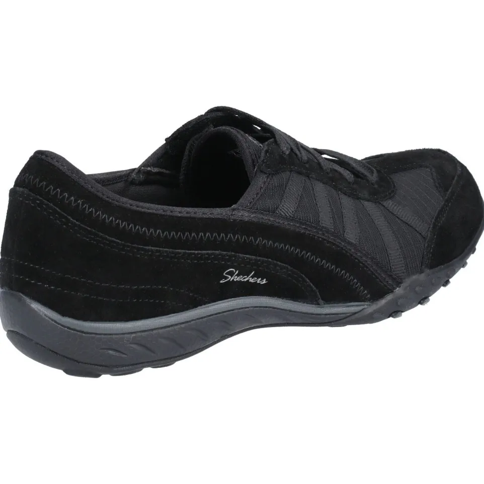 Women's Wide Fit Skechers 23845 Breathe Easy Weekend Wishes Trainers