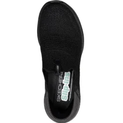 Women's Wide Fit Skechers 149708 Slip-ins Ultra Flex 3.0 Cozy Streak Trainers