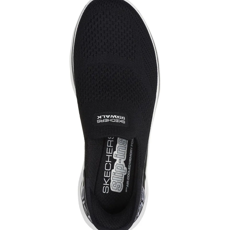 Women's Wide Fit Skechers 125231 Slip-ins Go Walk 7 Mia Trainers
