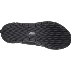 Women's Wide Fit Skechers 77211EC Ghenter Srelt Occupational Trainers