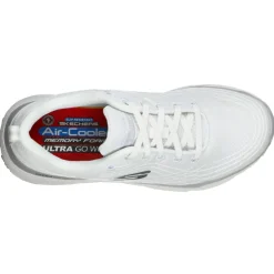 Women's Wide Fit Skechers 108016EC Max Cushioning Elite Sr Trainers