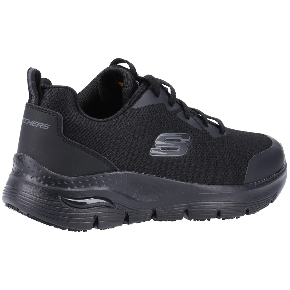 Women's Wide Fit Skechers 108019EC Arch Fit Sr Occupational Trainers