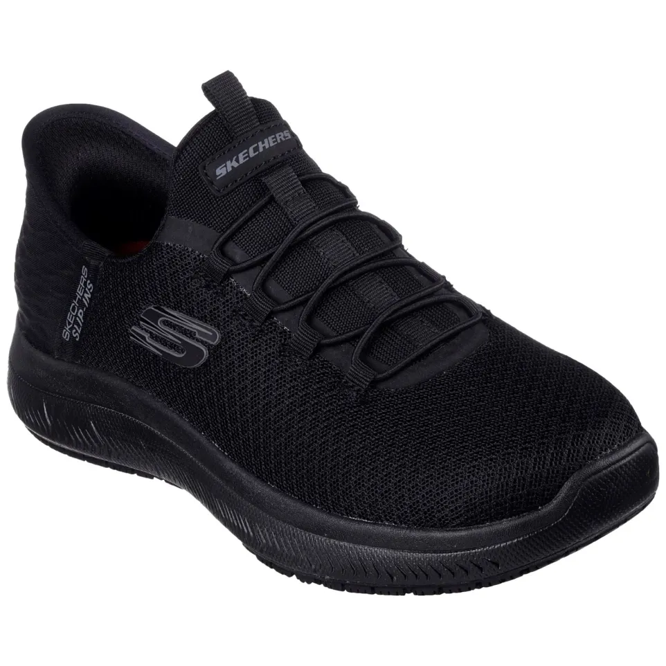 Women's Wide Fit Skechers 108144EC Summits SR Enslee Work Trainers