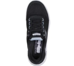 Women's Wide Fit Skechers 124846 Go Walk Flex Clear Creek Trainers