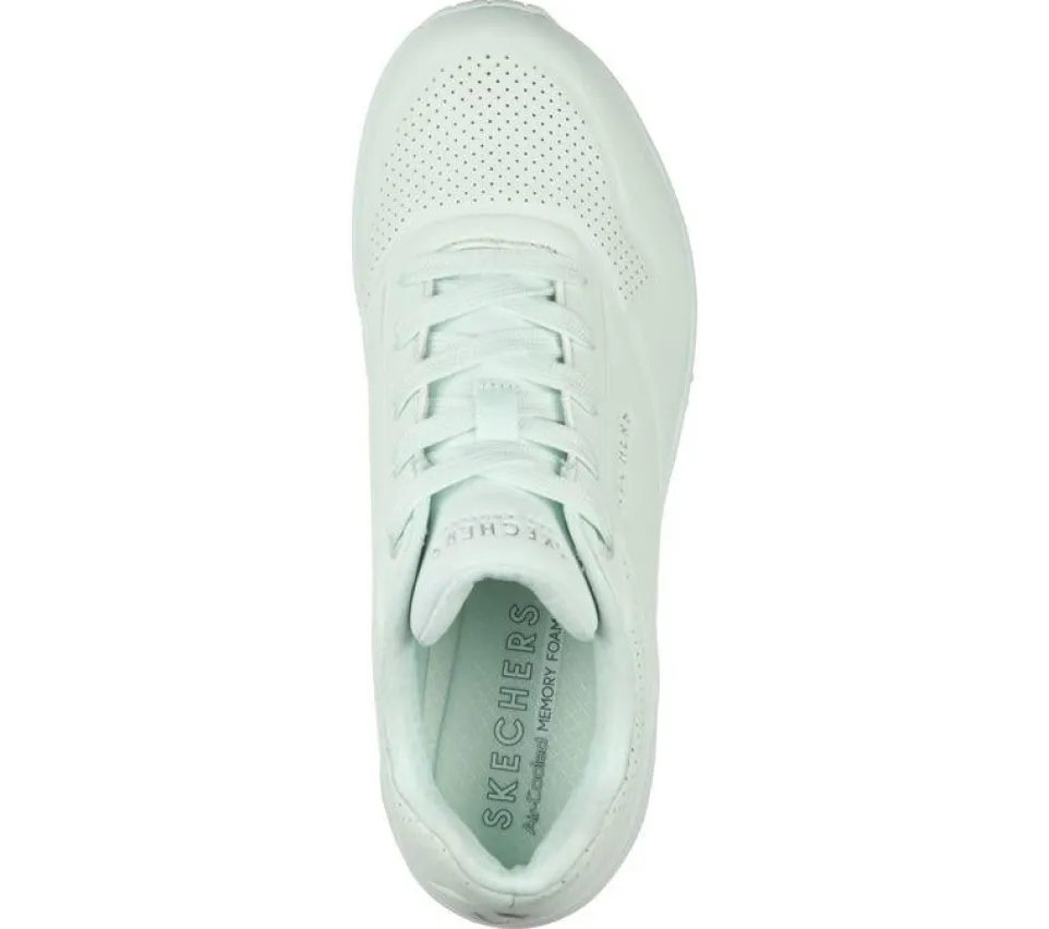 Women's Wide Fit Skechers 155359 Frosty Kicks Trainers