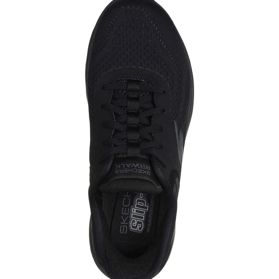Women's Wide Fit Skechers 125233 Slip-ins Go Walk 7 Valin Trainers