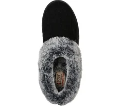 Womens Wide Fit Skechers Keepsakes Ice Angel Mule Slippers - Exclusive