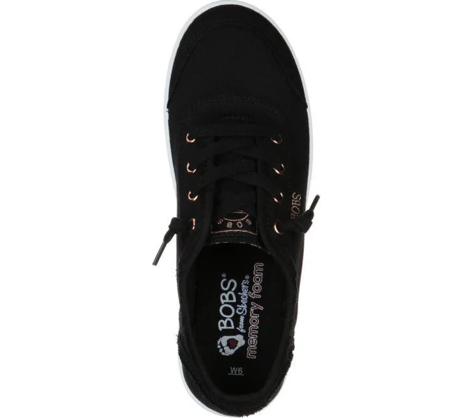Women's Wide Fit Skechers Bobs 33492W Shoes