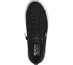 Women's Wide Fit Skechers Bobs Copa 114640 Canvas Shoes