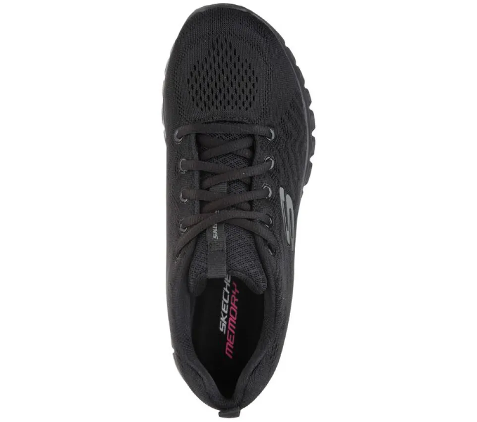 Womens Wide Fit Skechers 12615 Walking Trainers