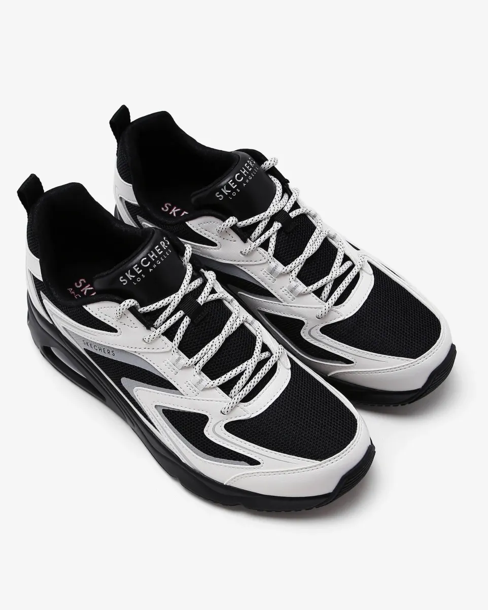 Women's Wide Fit Skechers 177424 Tres Air Uno Street Fl Air Trainers