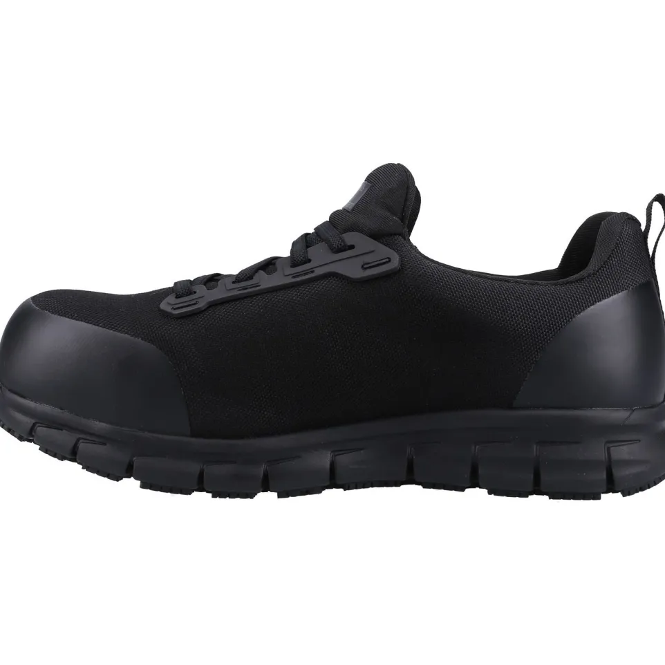 Women's Wide Fit Skechers 108041EC Sure Track Jixie Safety Trainers