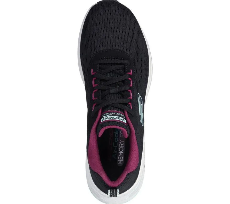 Women's Wide Fit Skechers 150131 Skech Air Meta - Aired Out Trainers