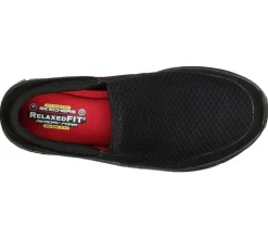 Women's Wide Fit Skechers 76580EC Cozard SR Occupational Trainers
