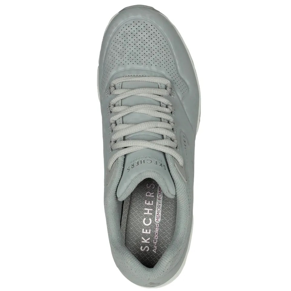 Women's Wide Fit Skechers 155642 Uno 2 In Kat Neato Trainers