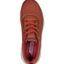 Women's Wide Fit Skechers 117379 Squad Air Sweet Encounter Trainers