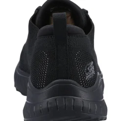 Women's Wide Fit Skechers 117207 Bobs Squad Chaos Renegade Trainers - Black
