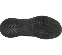 Womens Wide Fit Skechers 32504 Bobs Tough Talk Trainers - Black