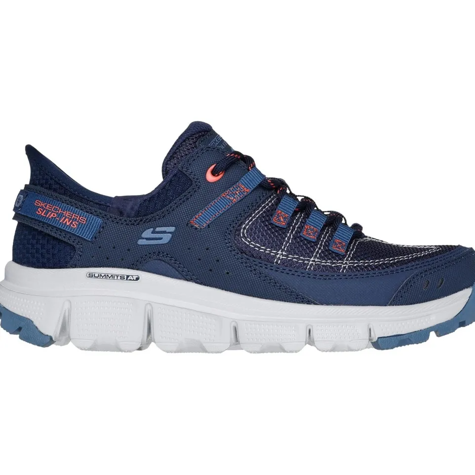 Women's Wide Fit Skechers 180147 Slip-ins Summits At Trainers