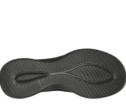 Women's Wide Fit Skechers 149710 Slip-ins Ultra Flex 3.0 Brilliant Trainers - Black