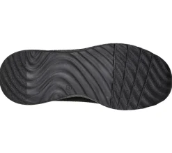 Womens Wide Fit Skechers Bobs Squad Chaos Face Off 117209 Vegan Trainers - Black