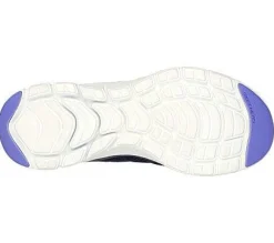 Womens Wide Fit Skechers 149580W Vegan Walking Trainers