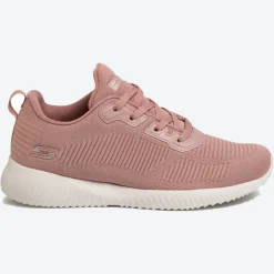Womens Wide Fit Skechers Bobs Tough Talk-32504 Trainers