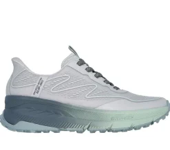 Women's Wide Fit Skechers 180157 Slip-ins Switch Back Trainers
