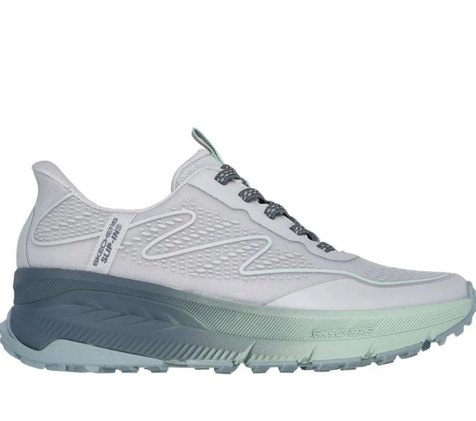 Women's Wide Fit Skechers 180157 Slip-ins Switch Back Trainers