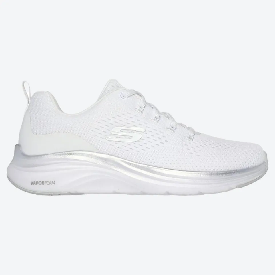 Women's Wide Fit Skechers 150025 Vapor Foam Midnight Glimmer Trainers