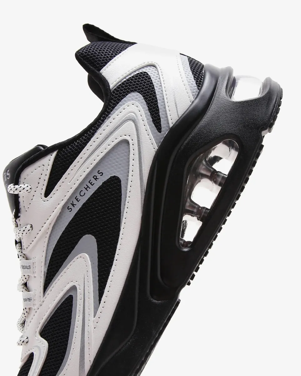 Women's Wide Fit Skechers 177424 Tres Air Uno Street Fl Air Trainers