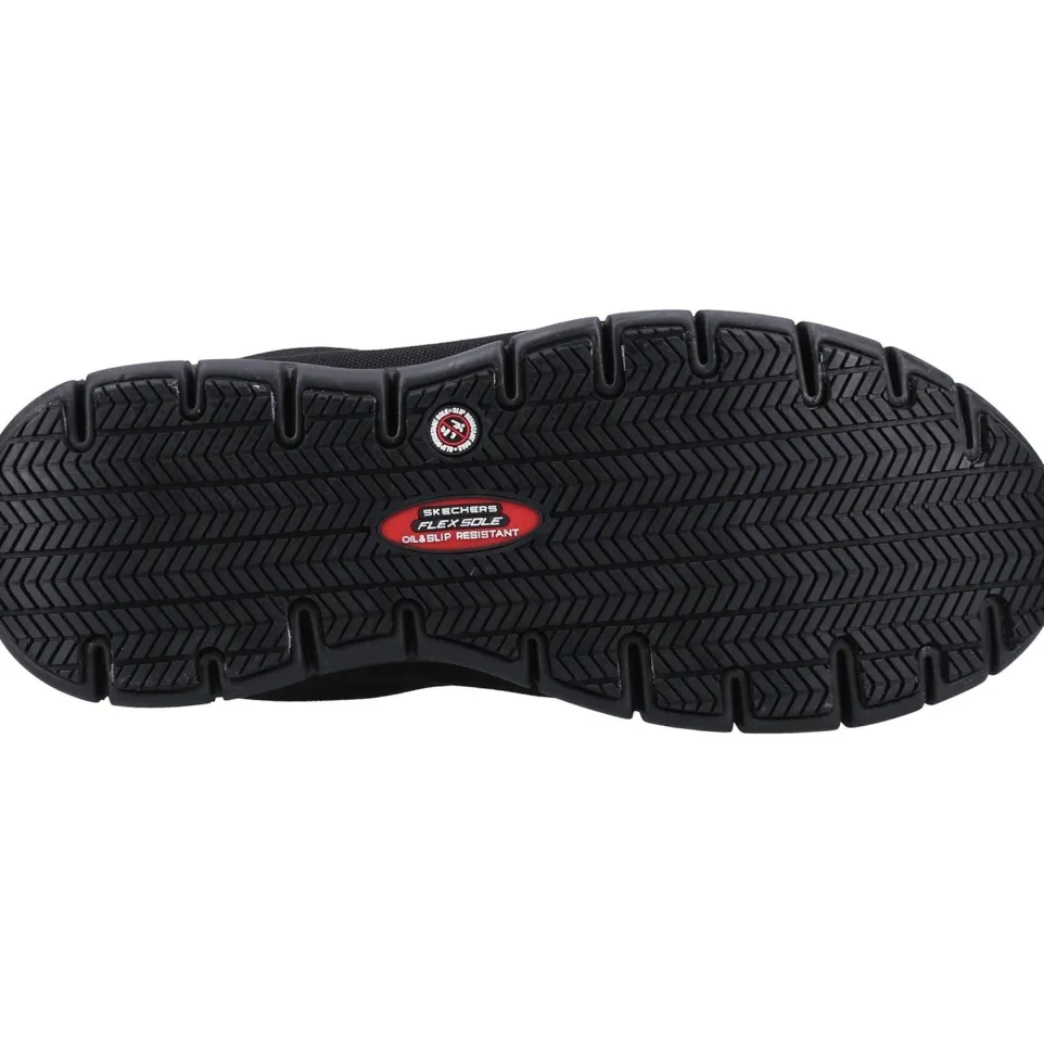 Women's Wide Fit Skechers 108041EC Sure Track Jixie Safety Trainers