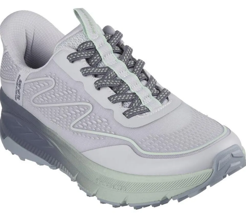 Women's Wide Fit Skechers 180157 Slip-ins Switch Back Trainers