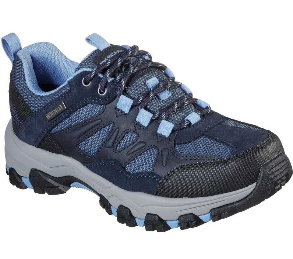 Women's Wide Fit Skechers 167003 Selmen Outdoor Trainers