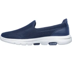 Womens Wide Fit Skechers Go Walk 5-15901 Performance Walking Slip On Trainers