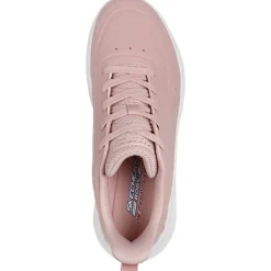 Women's Wide Fit Skechers 117497 Bobs Sport Squad Waves Trainers