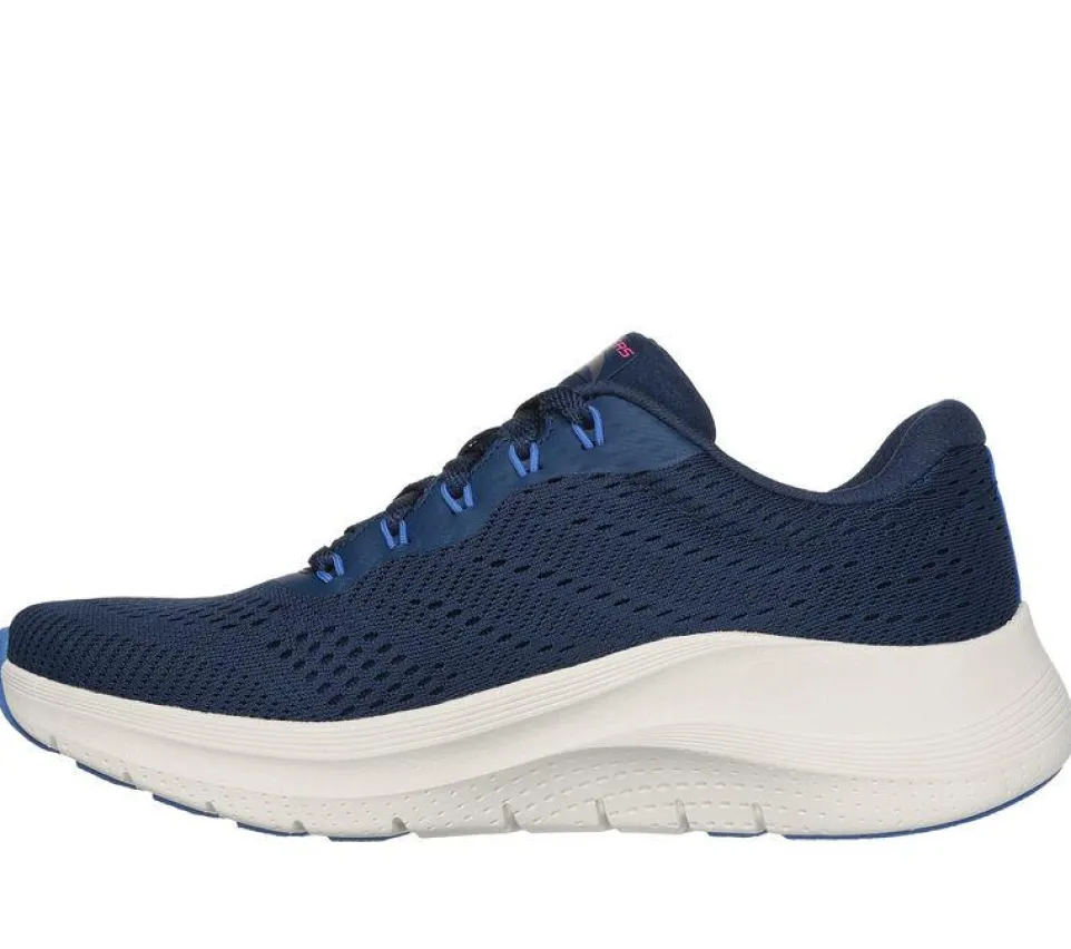 Women's Wide Fit Skechers 150051 Arch Fit 2.0 Big League Trainers