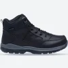 Women's Wide Fit Tredd Well Tough Waterproof Hiking Boots - Black